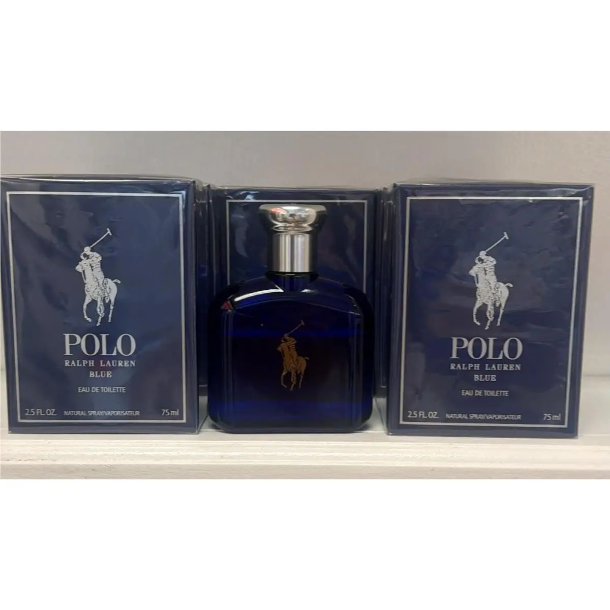 Ralph Lauren Polo Blue 2.5oz Men`spray Bulk of 10 Bottles