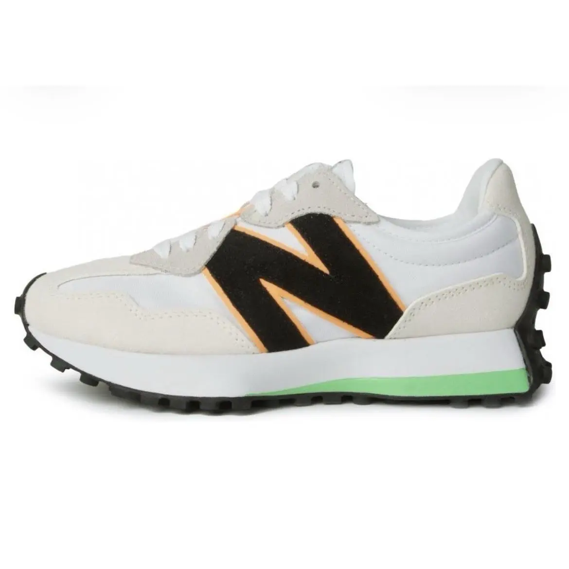 New Balance shoes - New Balance 327 - WS327NC - White/Lime Leaf/Hot Mango 16