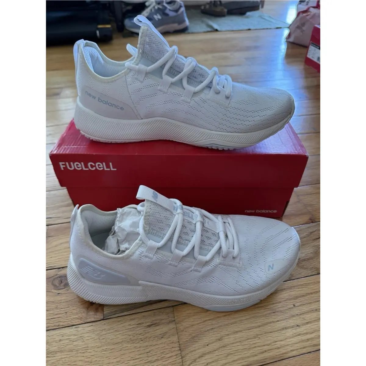 New Balance shoes - New Balance FuelCell Trainer - FuelCell Trainer - WXM100W2 - White 0