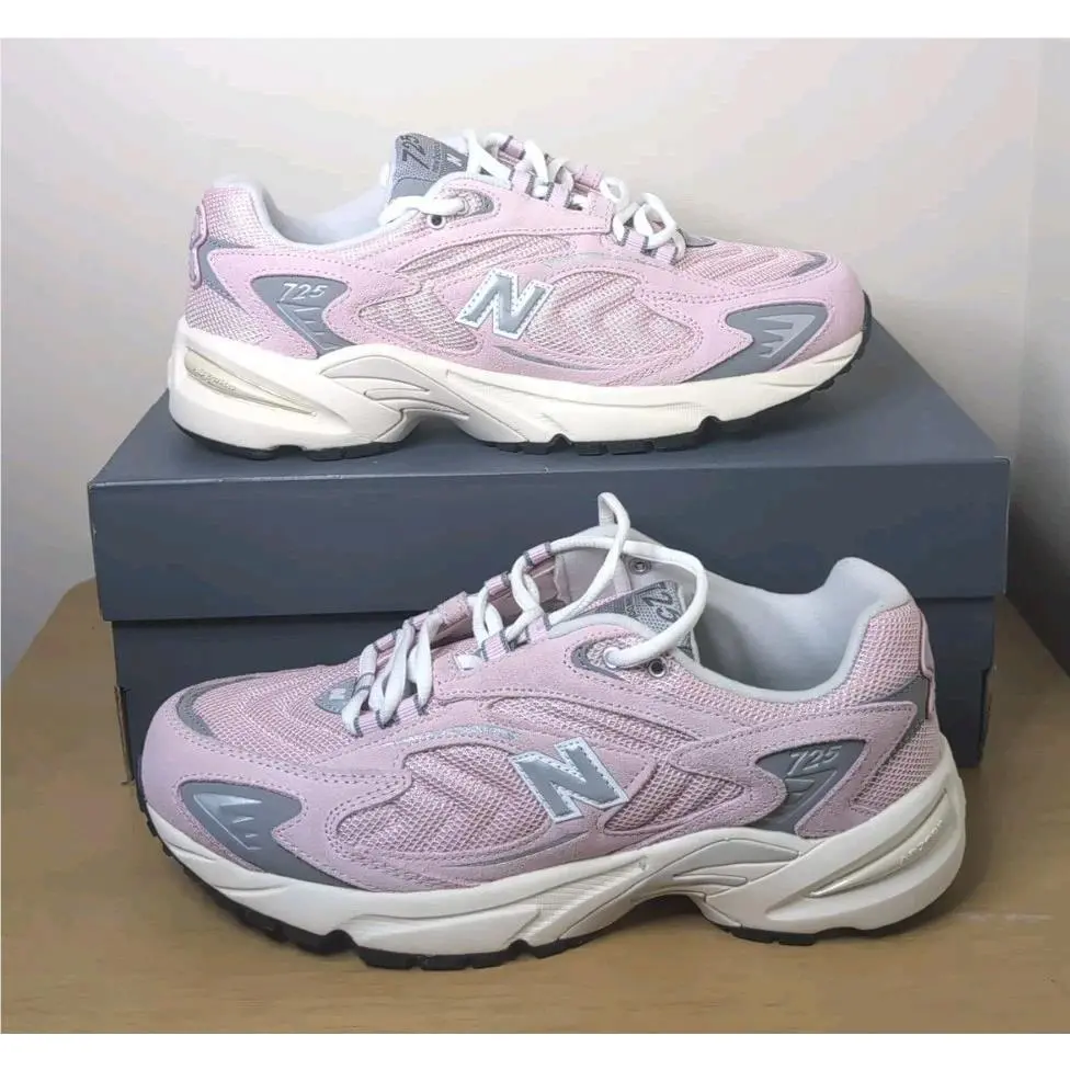 New Balance 725 ML725V1 Pink Grey Size 8.5