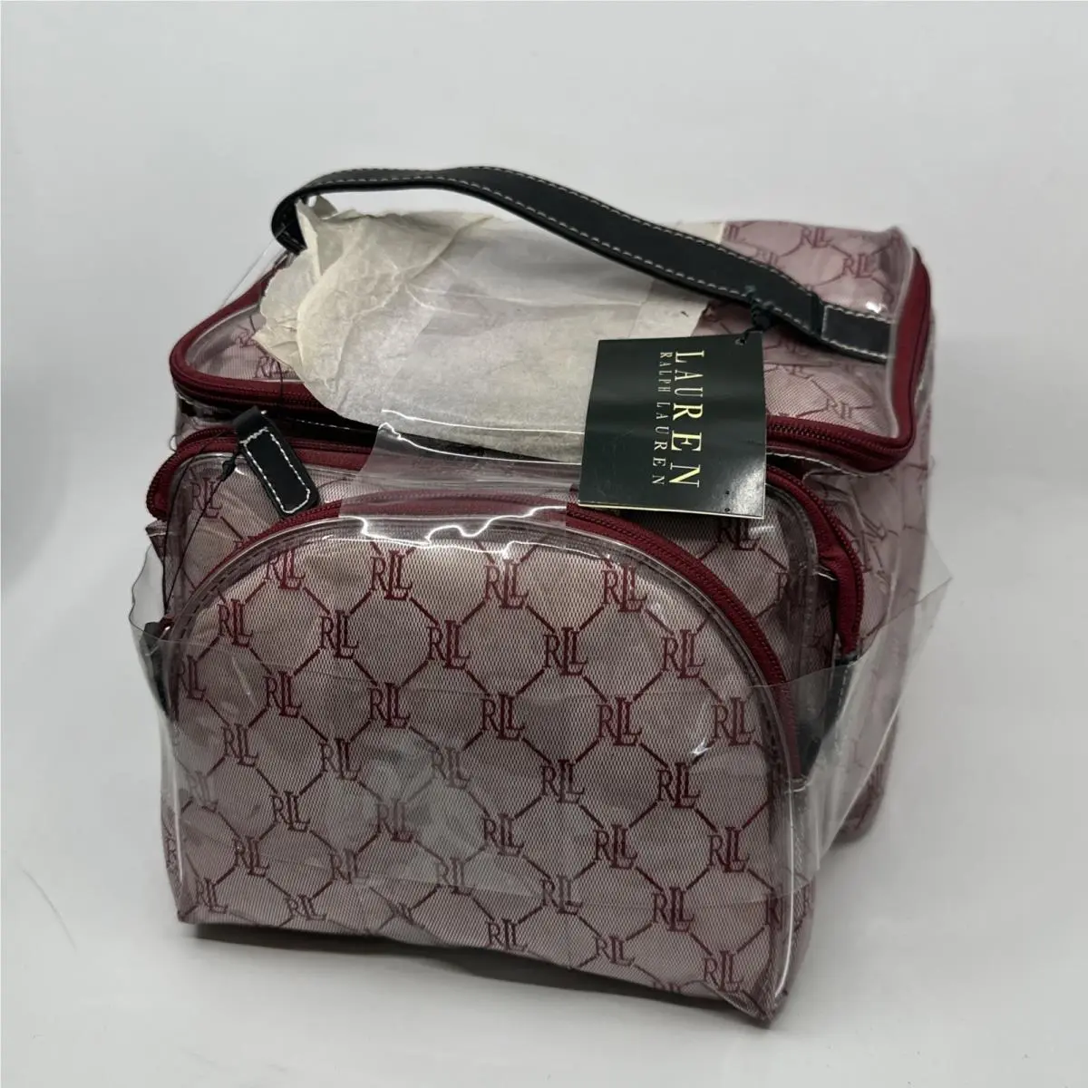 Lauren Ralph Lauren Cosmetic Bags Bag Iphone Cases Red Signature RL Logo