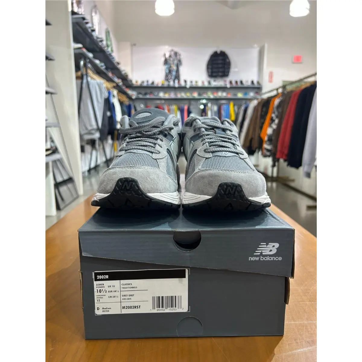 New Balance 2002R Steel Grey Orca Size 10.5