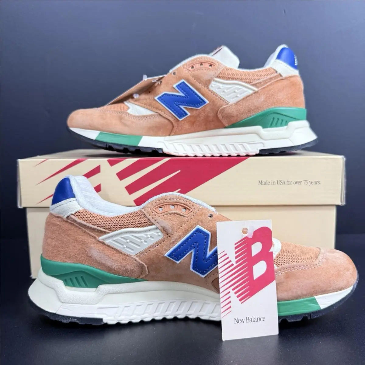 New Balance shoes - New Balance 998 - U998OB - Brown 3