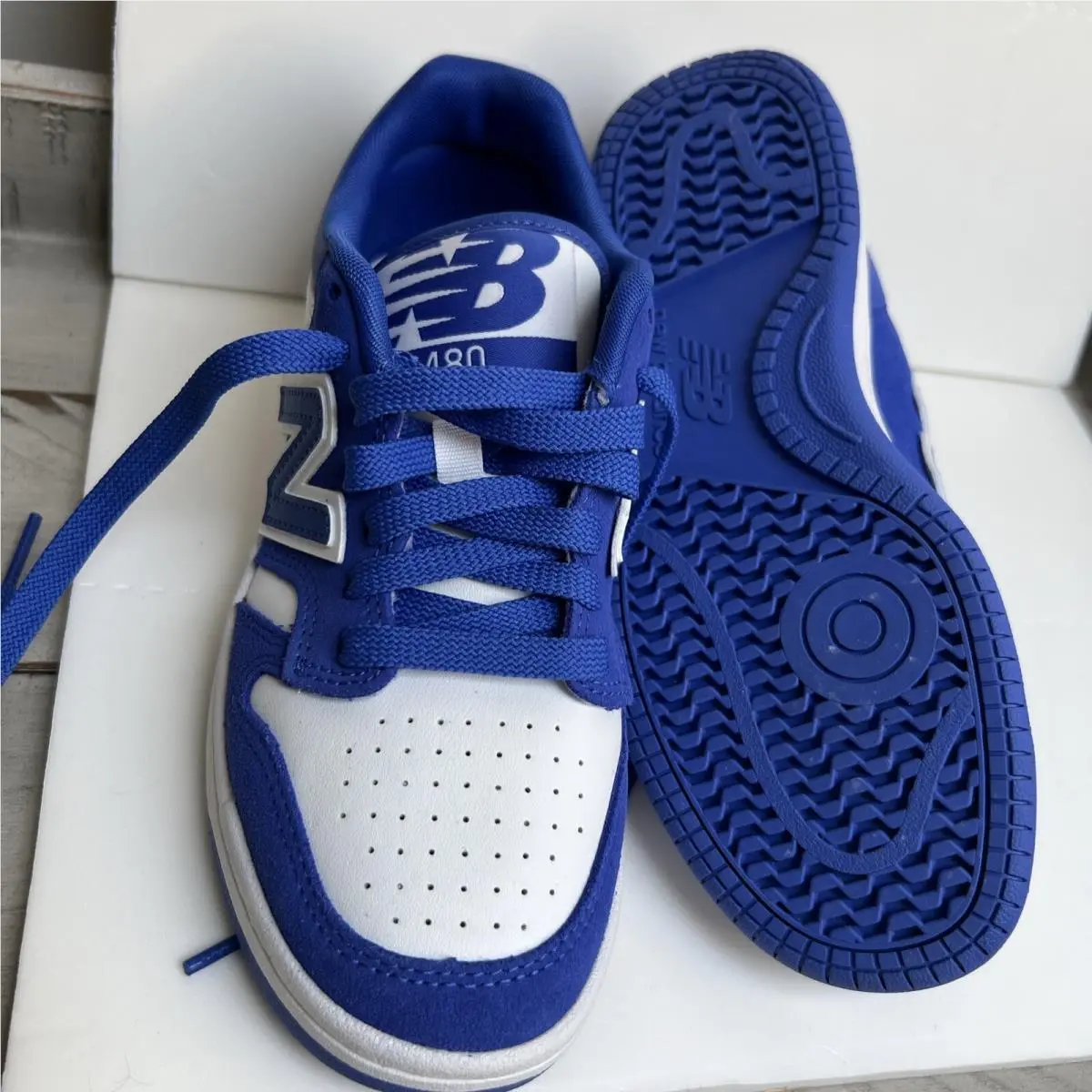New Balance shoes - New Balance 480 - BB480LWH - Blue 3