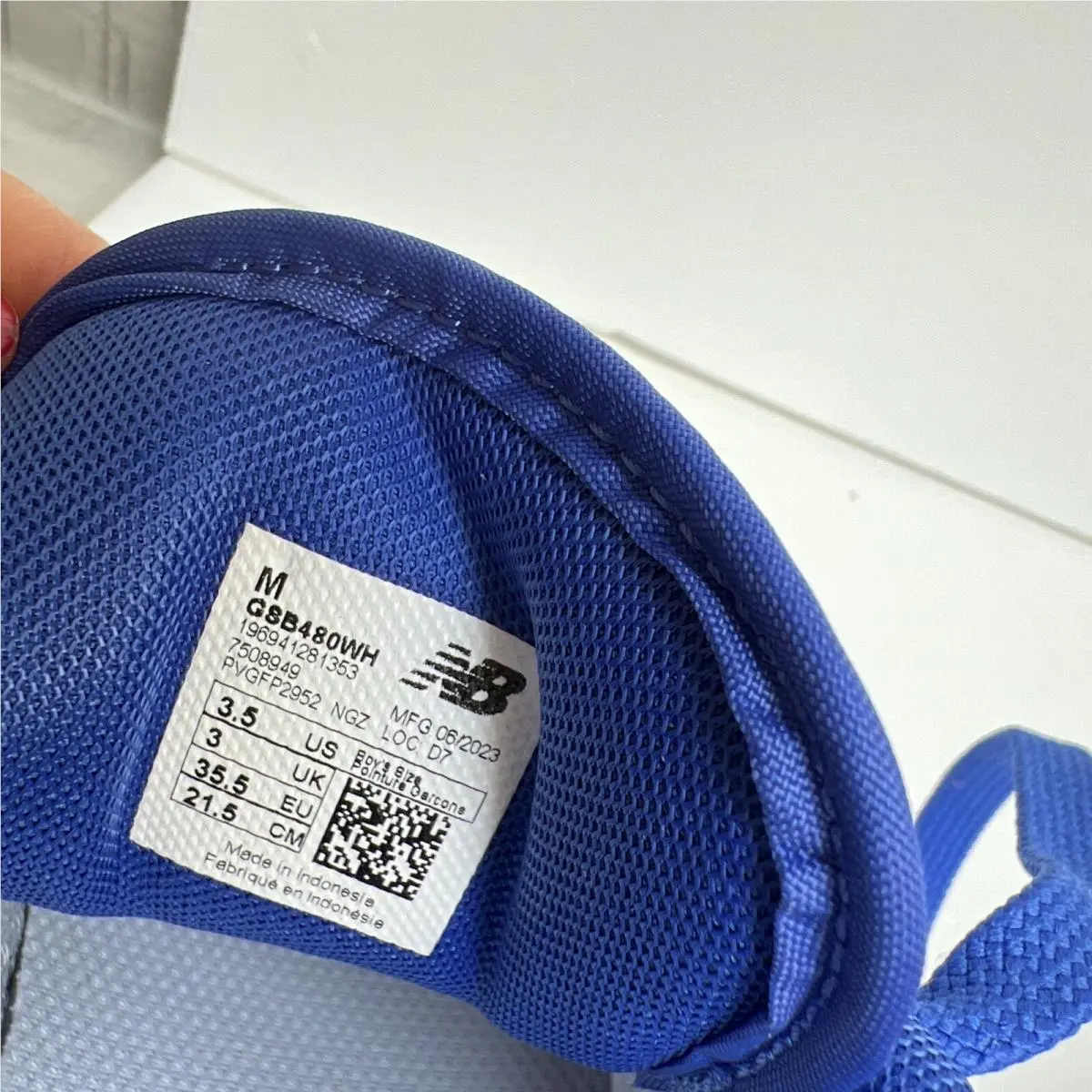 New Balance shoes - New Balance 480 - BB480LWH - Blue 4
