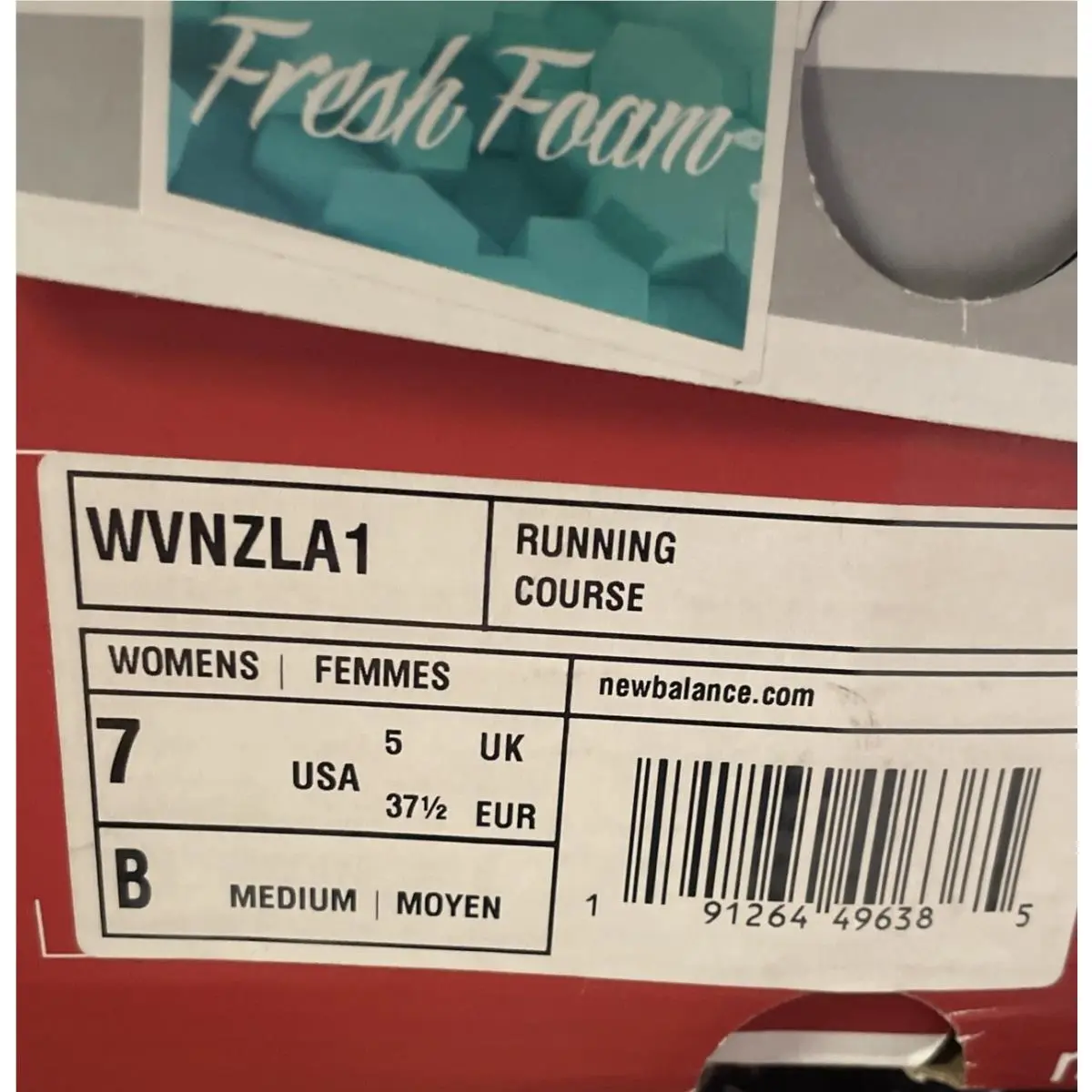 New Balance shoes - New Balance Fresh Foam - Fresh Foam - WVNZLA1 - Pink Gray 5