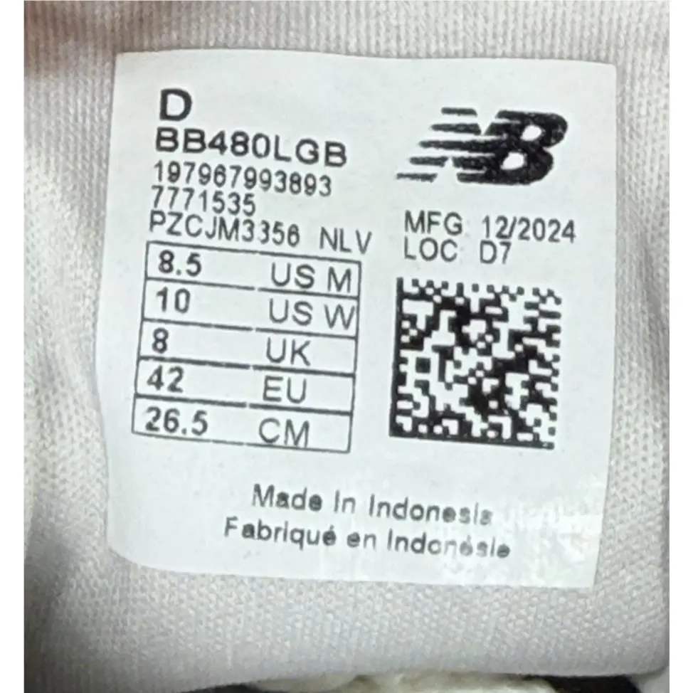 New Balance shoes - New Balance 480 - BB480LGB - Grey and Brown (UPC: 197967993893) 8