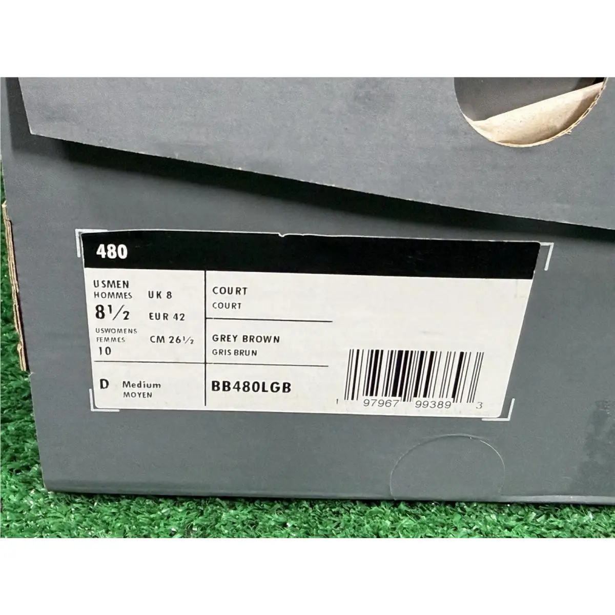 New Balance shoes - New Balance 480 - BB480LGB - Grey and Brown (UPC: 197967993893) 9