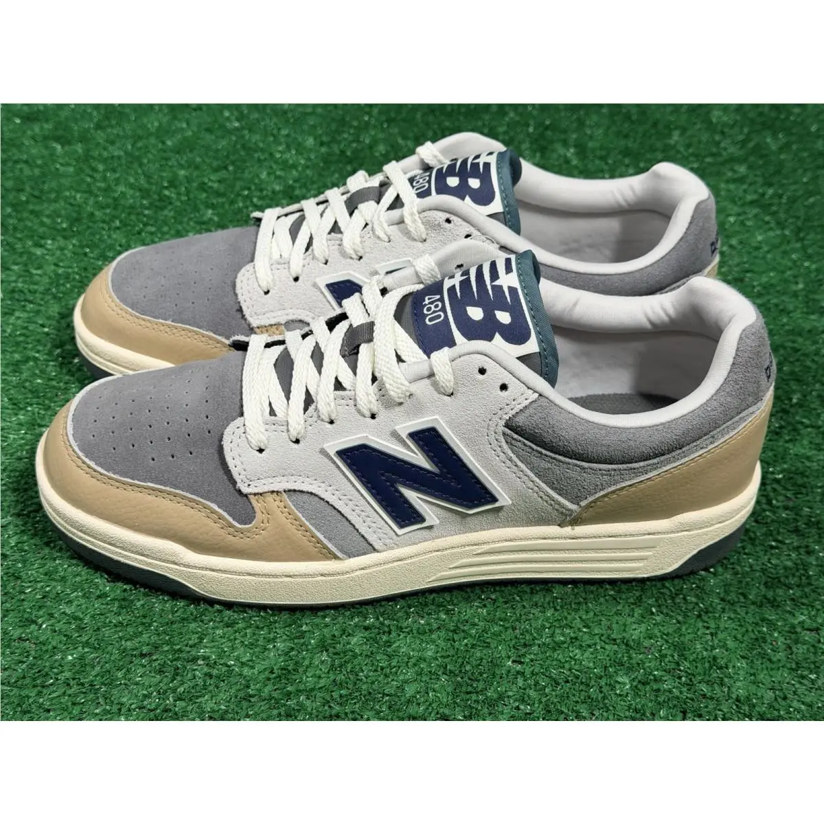 New Balance shoes - New Balance 480 - BB480LGB - Grey and Brown (UPC: 197967993893) 4