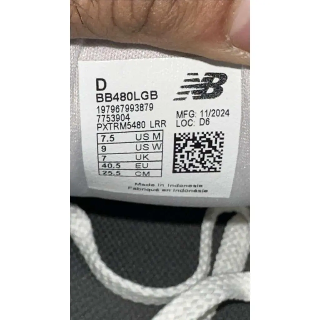 New Balance shoes - New Balance 480 - BB480LGB - GREY BROWN / GRIS BRUN (UPC: 197967993879) 4