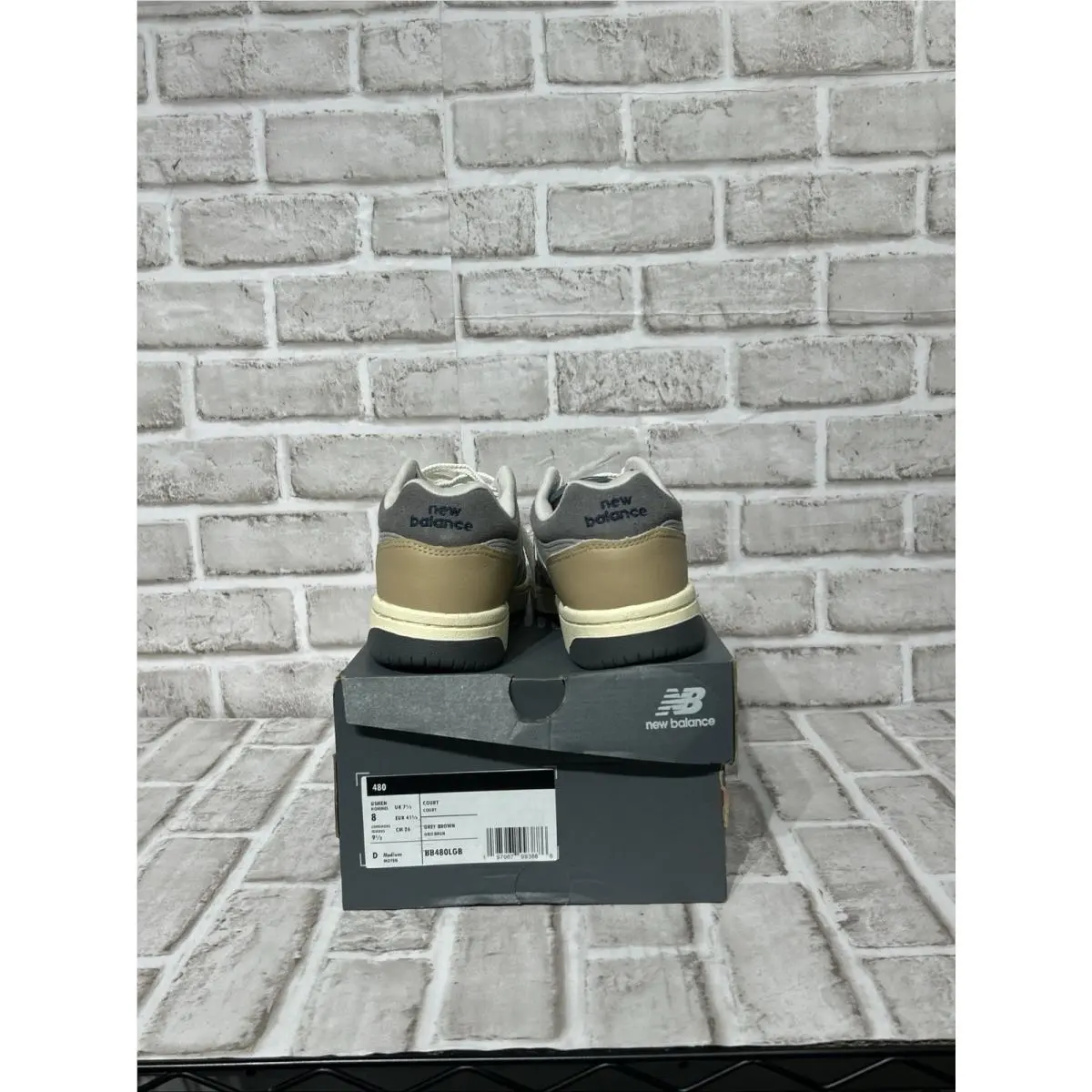 New Balance shoes - New Balance 480 - BB480LGB - Gray (UPC: 197967993886) 0
