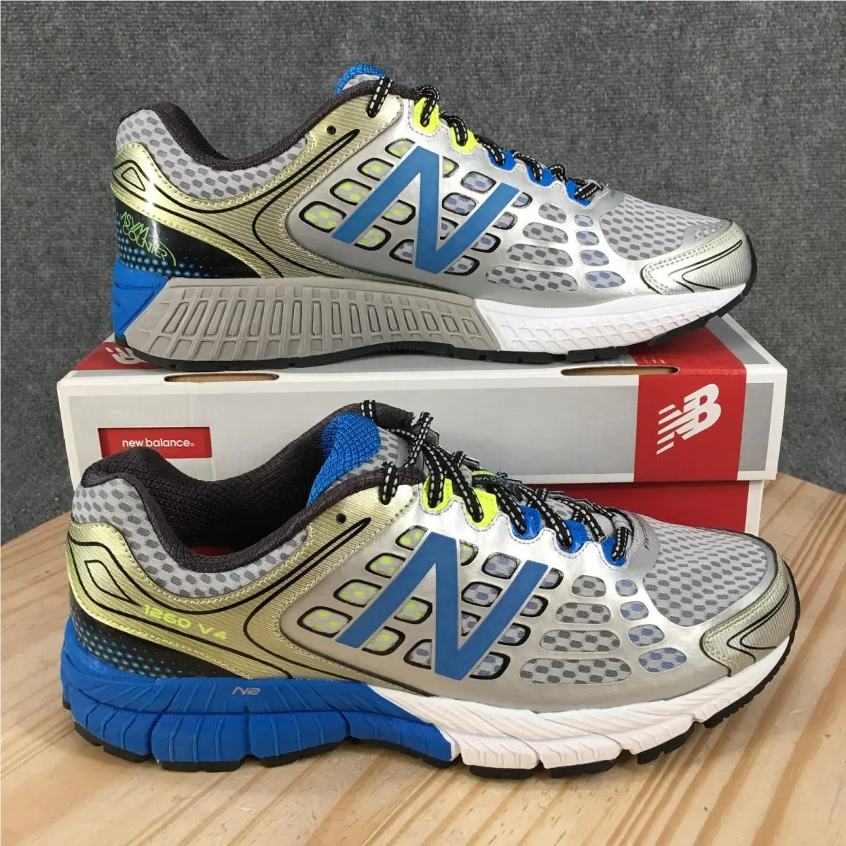 New Balance 1260v4 Running Shoes Mens 12.5EE Athletic Sneakers Multicolor New