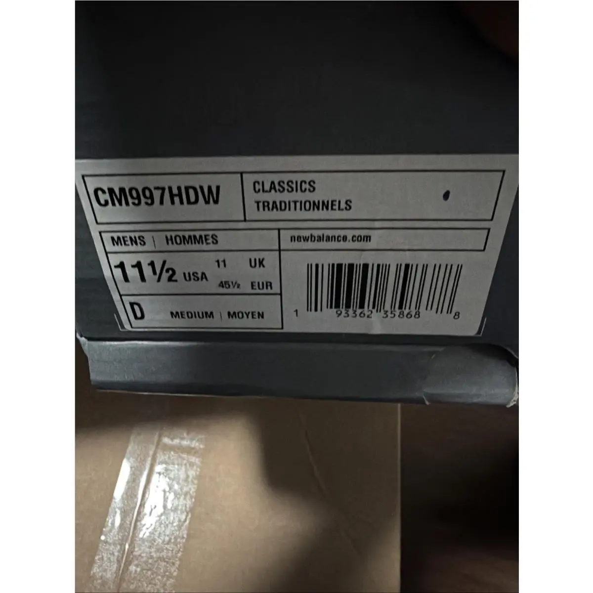 New Balance shoes - New Balance 997H - White, Gray 3