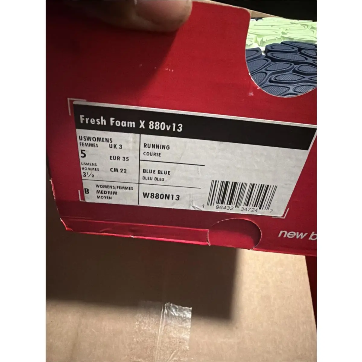New Balance shoes - New Balance Fresh Foam 880v13 - W880n13 - Blue 3