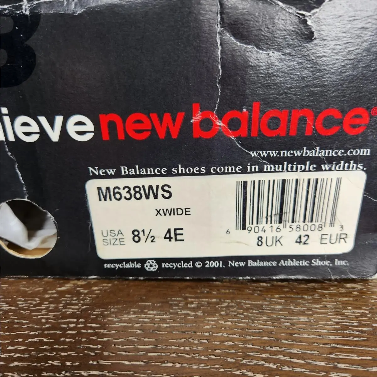 New Balance shoes - New Balance 638 - M638WS - White 6