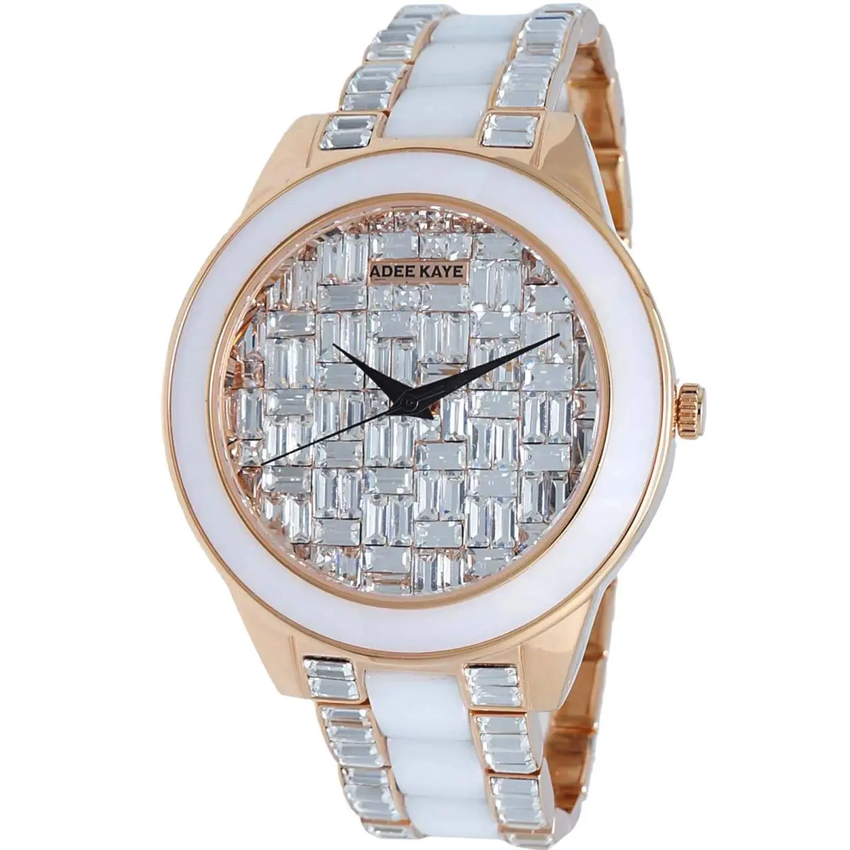 Adee Kaye Women`s Venice Silver Dial Watch - AK8788