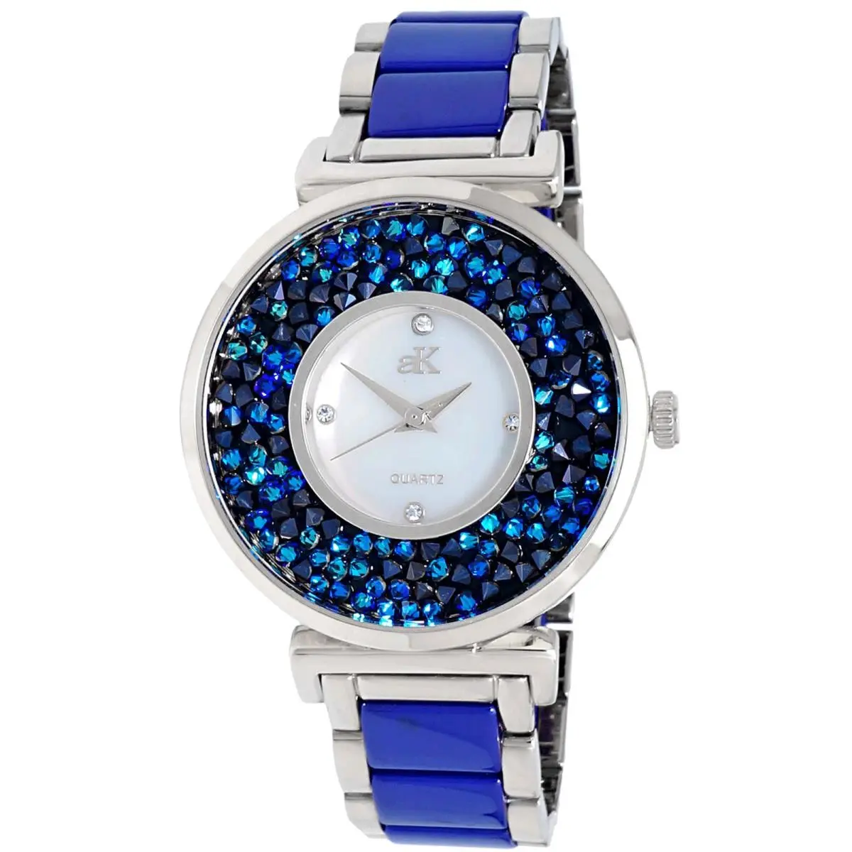Adee Kaye Women`s Pisa Mother of Pearl Dial Watch - AK8661