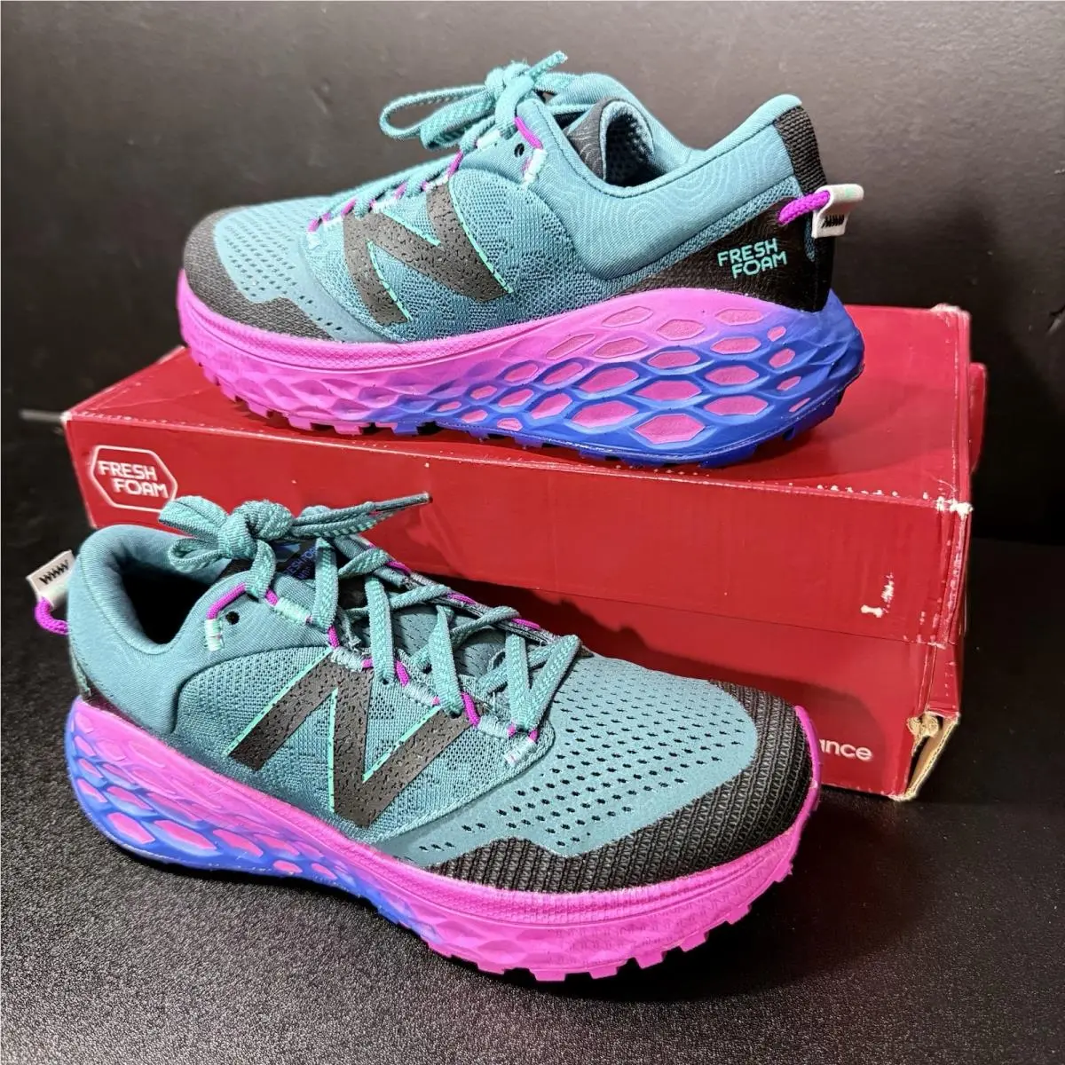 New Balance shoes - New Balance Fresh Foam More Trail - WTMORBP - Teal 0