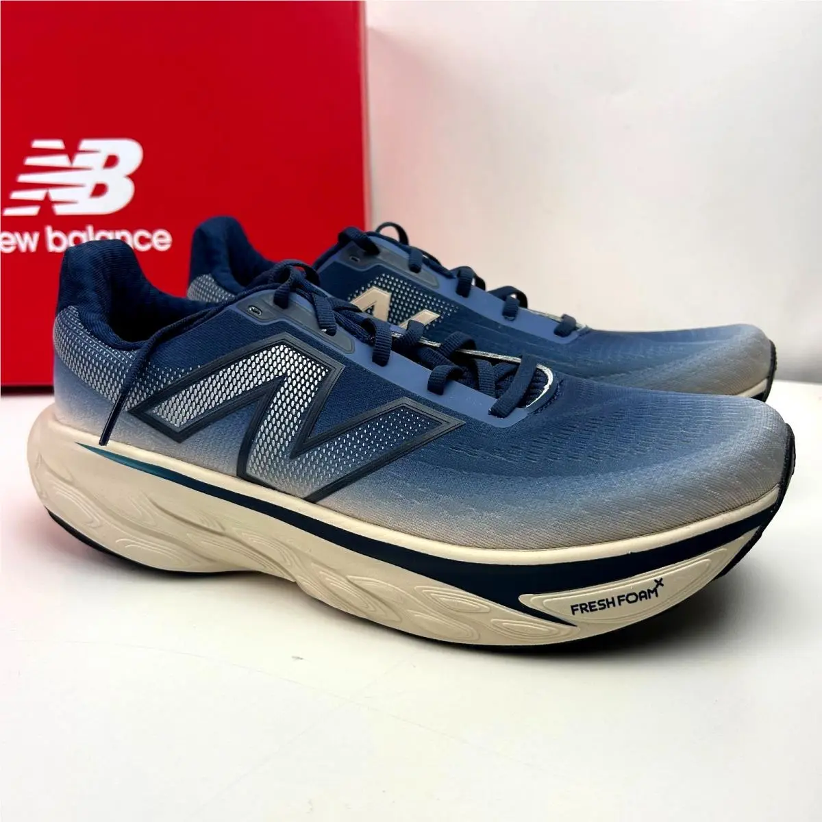 New Balance shoes - New Balance Fresh Foam 1080 - Beige/Blue (UPC: 198688442639) 1