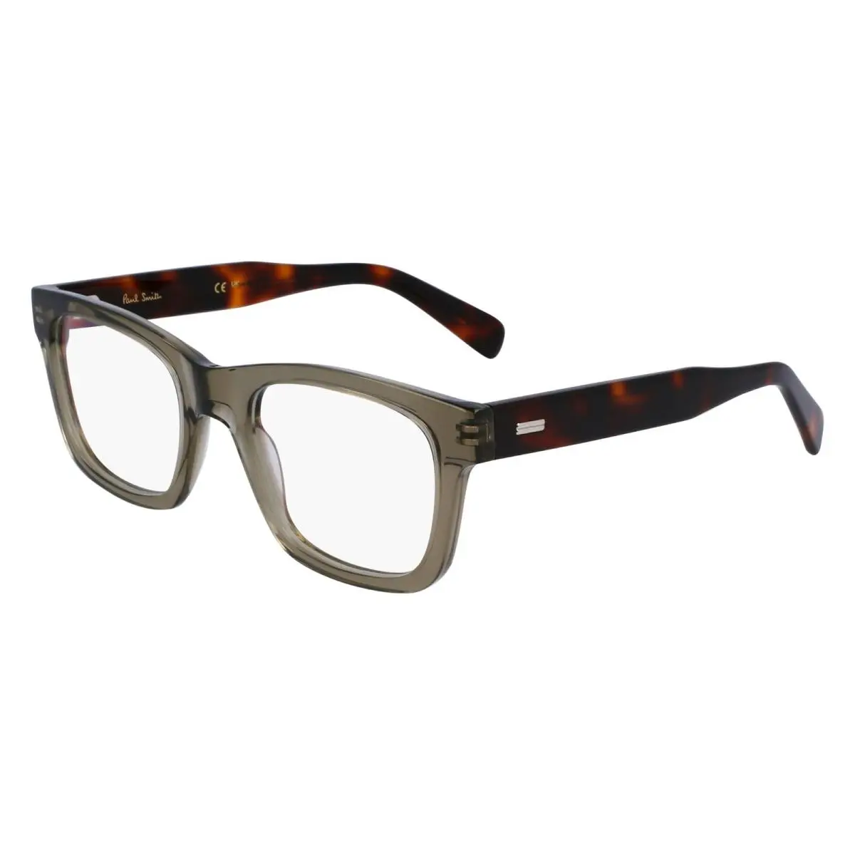 Paul Smith PS-OP095 317 Crystal Khaki Griffin Eyeglasses 53/22/145