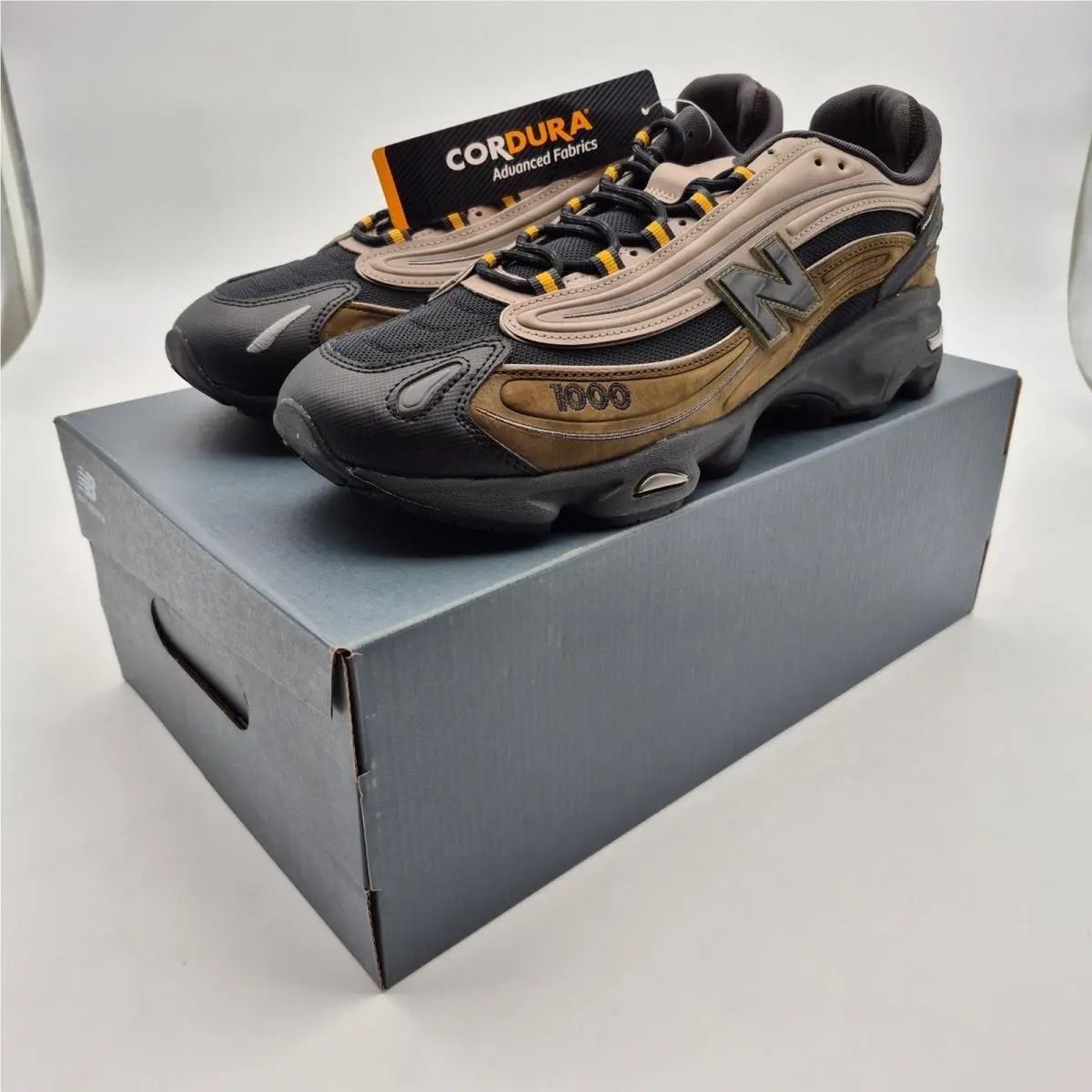 New Balance 1000 Cordura Sneakers Men`s Size 13 M1000L Woodland/baroque Gold
