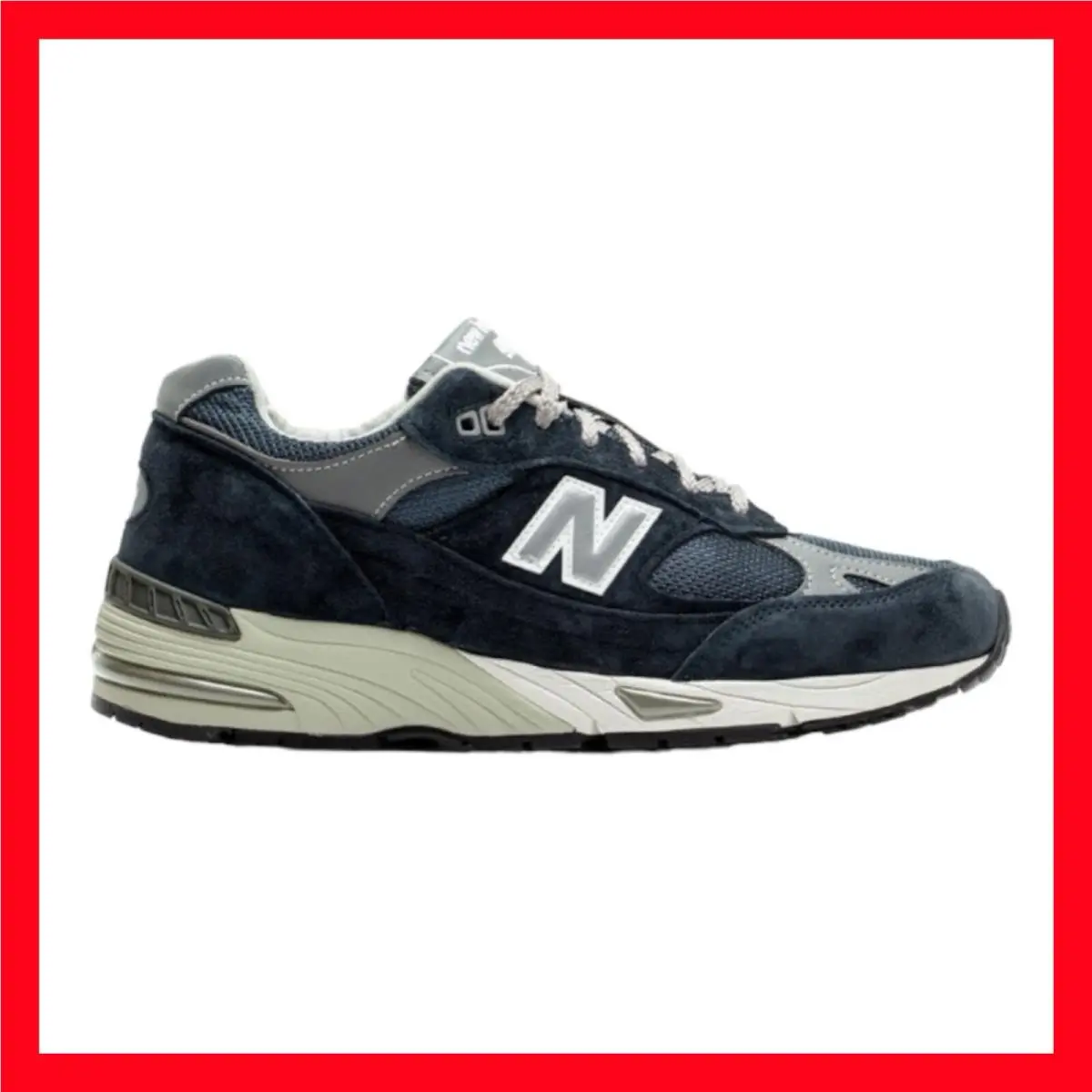 New Balance 991 Made in UK - Navy/grey M991NV - Men`s Size 10.5 NO Box Top