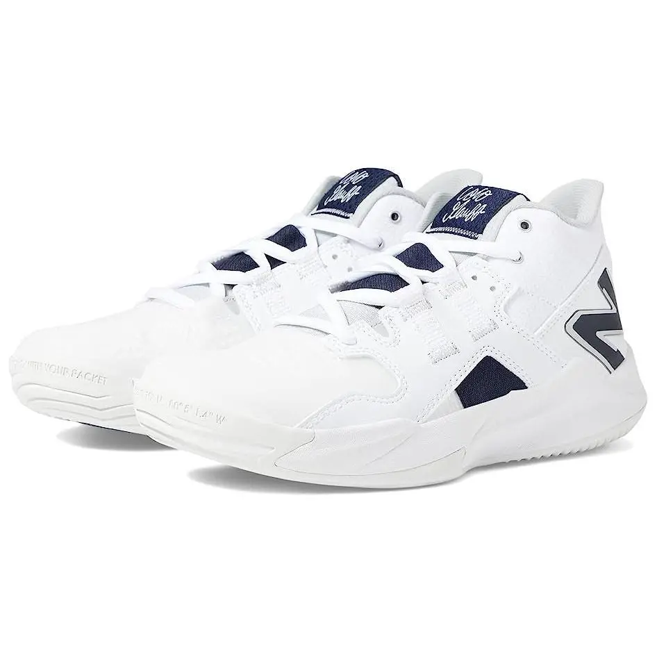 New Balance Mens Coco CG1 Tennis Sneakers US 8 Wide White Blue Hard Court