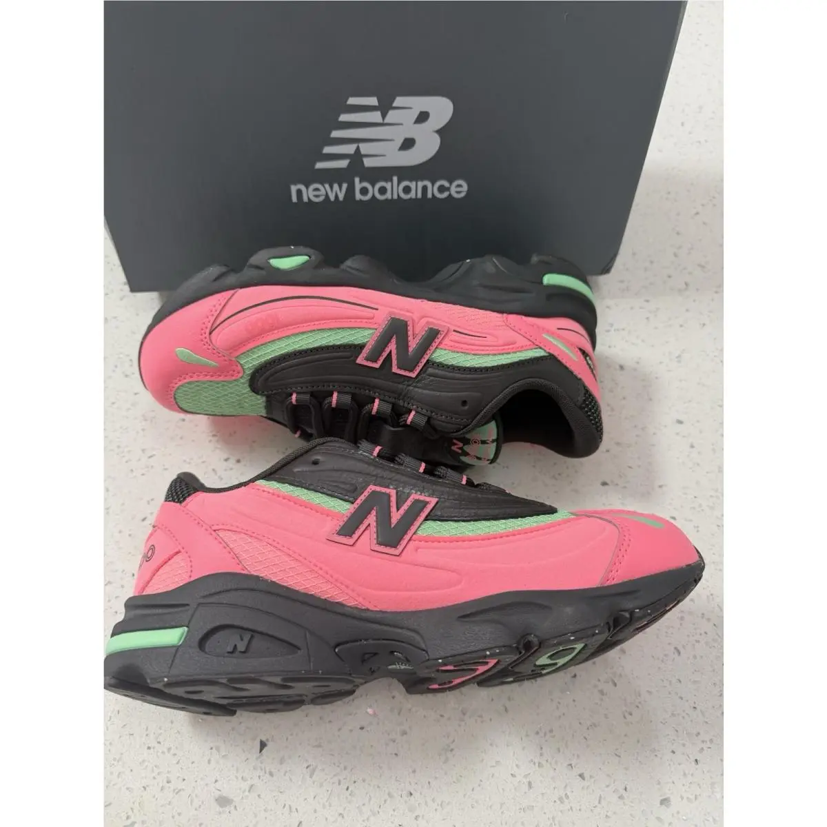 New Balance 1000 Kids` Shoes Black/pink Size 6
