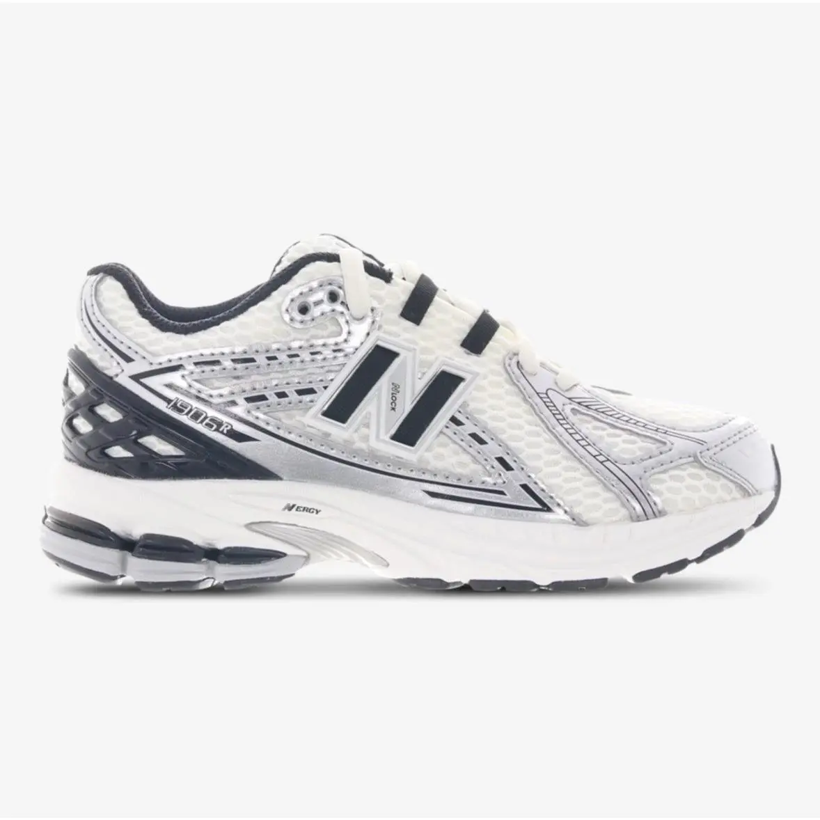 Size 13c - New Balance 1096 Silver Black Preschool Kids