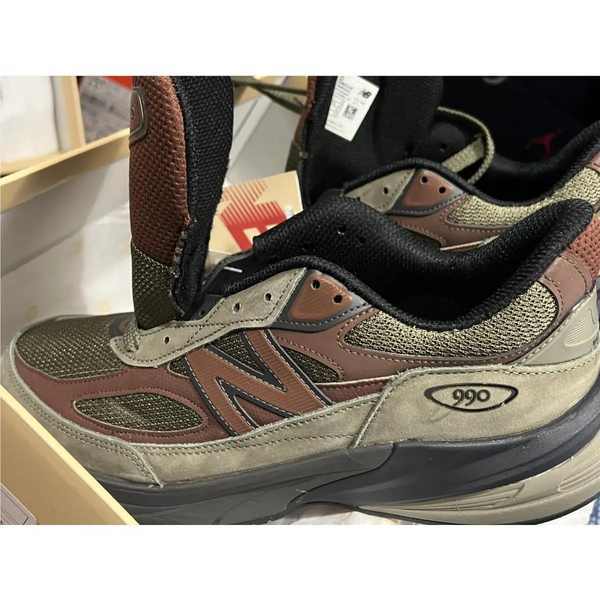 New Balance 990v6 Miusa Dark Camo Rich Oak U990CA6 Size 11 Men’s