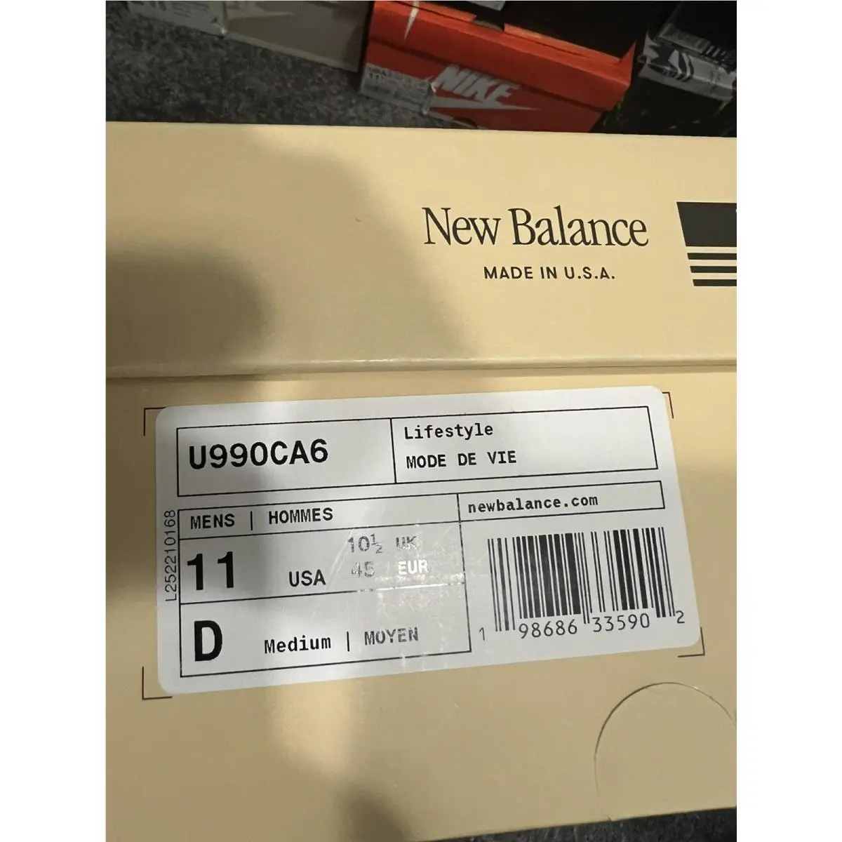 New Balance shoes - U990CA6 - U990CA6 - Colorway 4