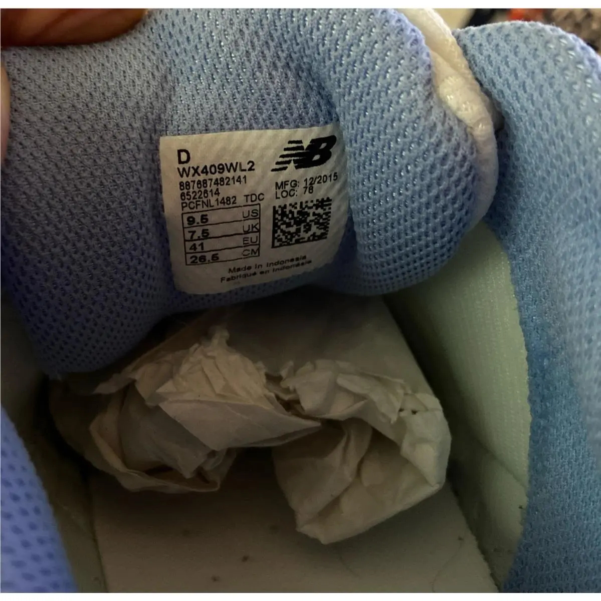 New Balance shoes - New Balance 409 - Wx409wl2 - White Blue 10