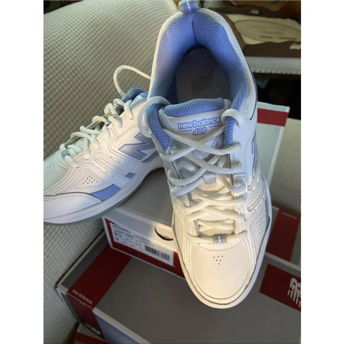 New Balance shoes - New Balance 409 - Wx409wl2 - White Blue 0