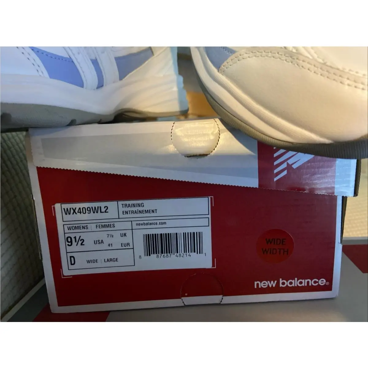 New Balance shoes - New Balance 409 - Wx409wl2 - White Blue 3