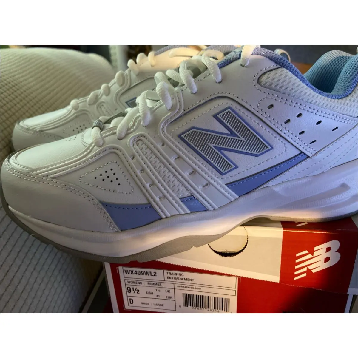 New Balance shoes - New Balance 409 - Wx409wl2 - White Blue 5