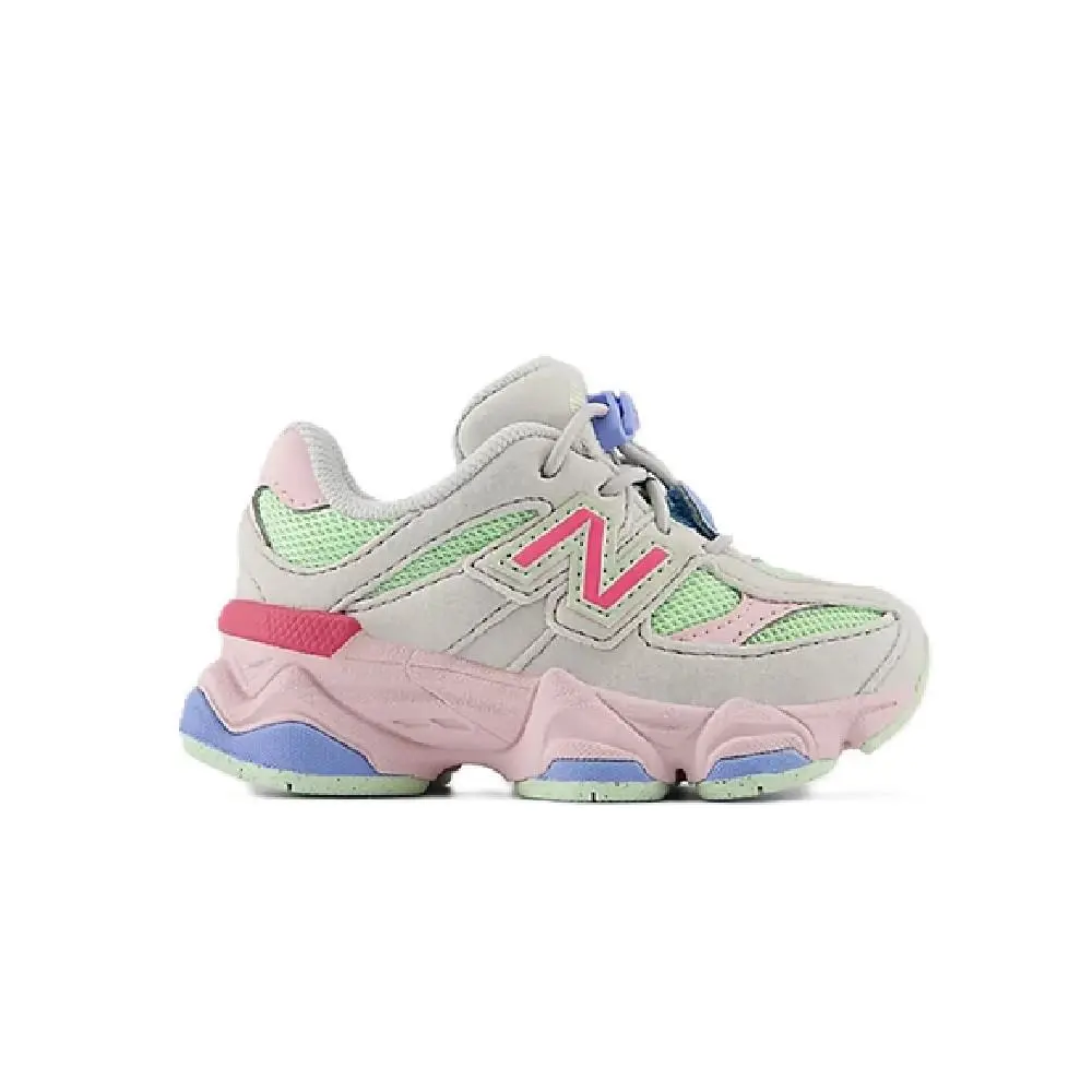 Toddler`s New Balance 9060 Grey Pink IV9060KO - 2