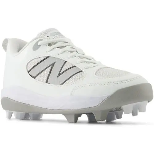 New Balance Kids Fresh Foam 3000v7 Rubber Molded Cleats Shoes White/black US 5