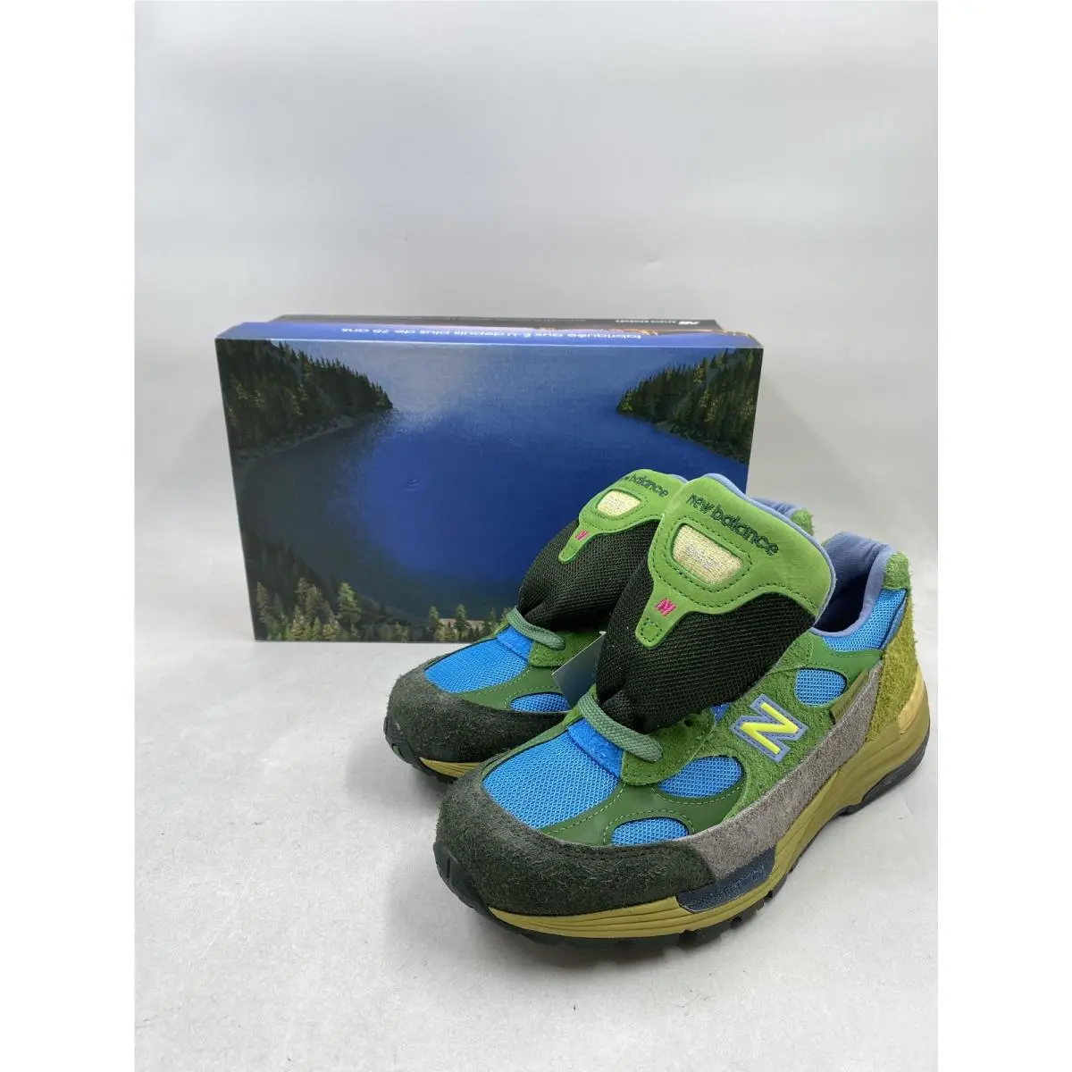 Salehe Bembury x New Balance 992 Made in Usa Calm Be The Crater Sneaker M 8
