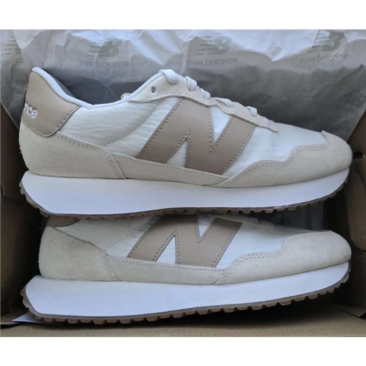 New Balance shoes - New Balance 237 - WS237HTB - White Beige (UPC: 196432912322) 2