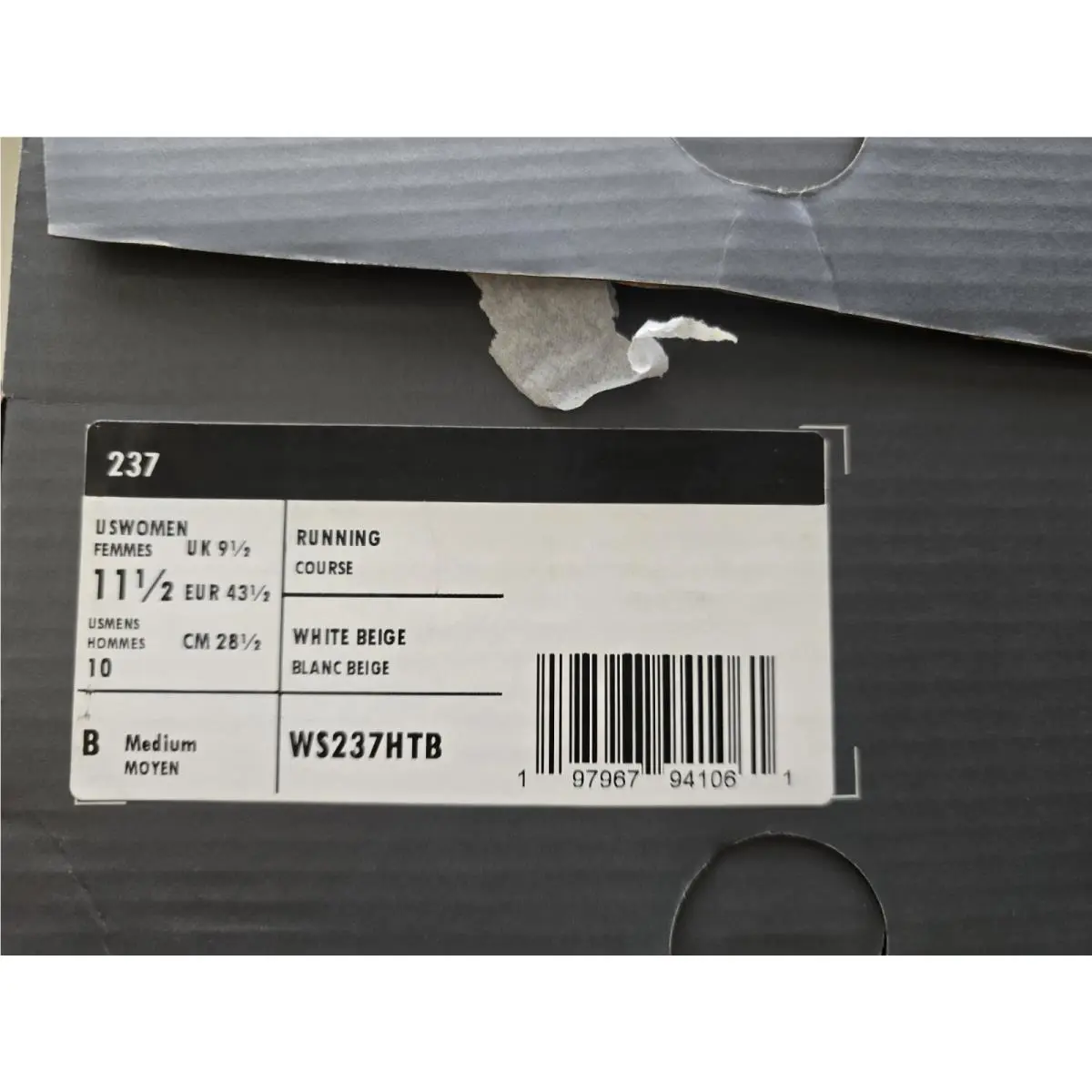 New Balance shoes - New Balance 237 - WS237HTB - White Beige (UPC: 196432912322) 3