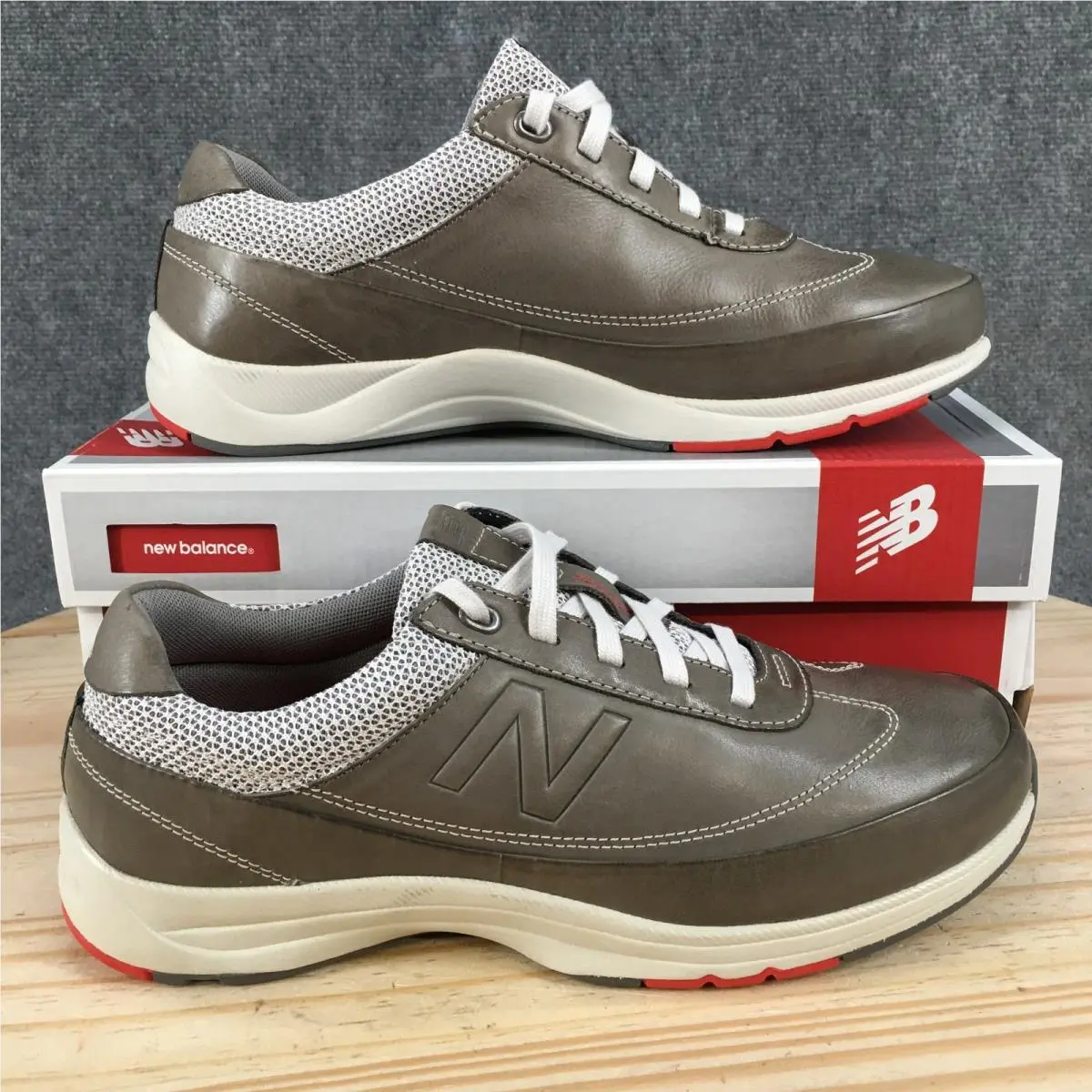 New Balance 980 Shoes Womens 9.5 D Sneakers Lace Up Casual WW980 Leather Gray
