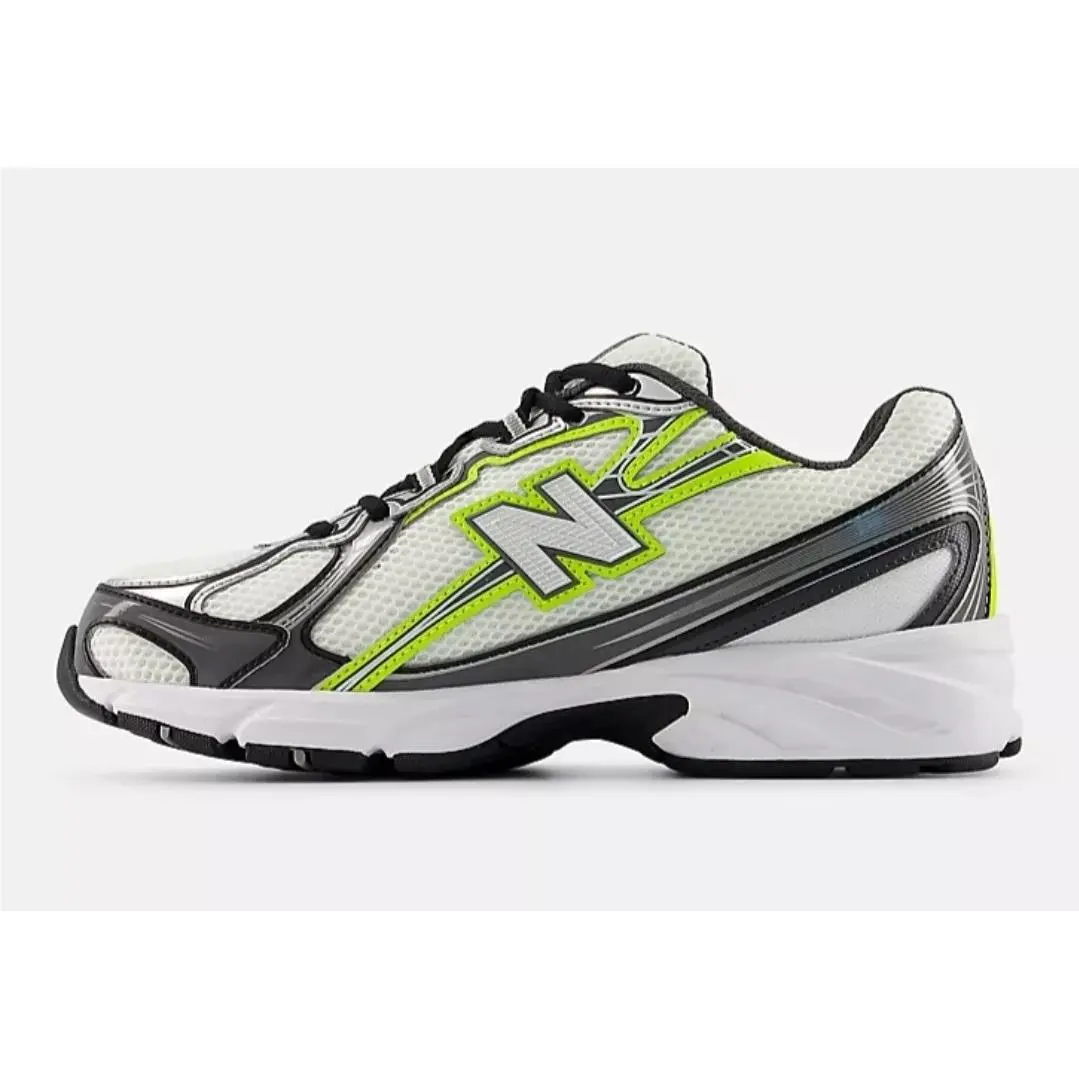 New Balance shoes - New Balance 740 - U740452 - WHITE with ALKALINE GREEN 1