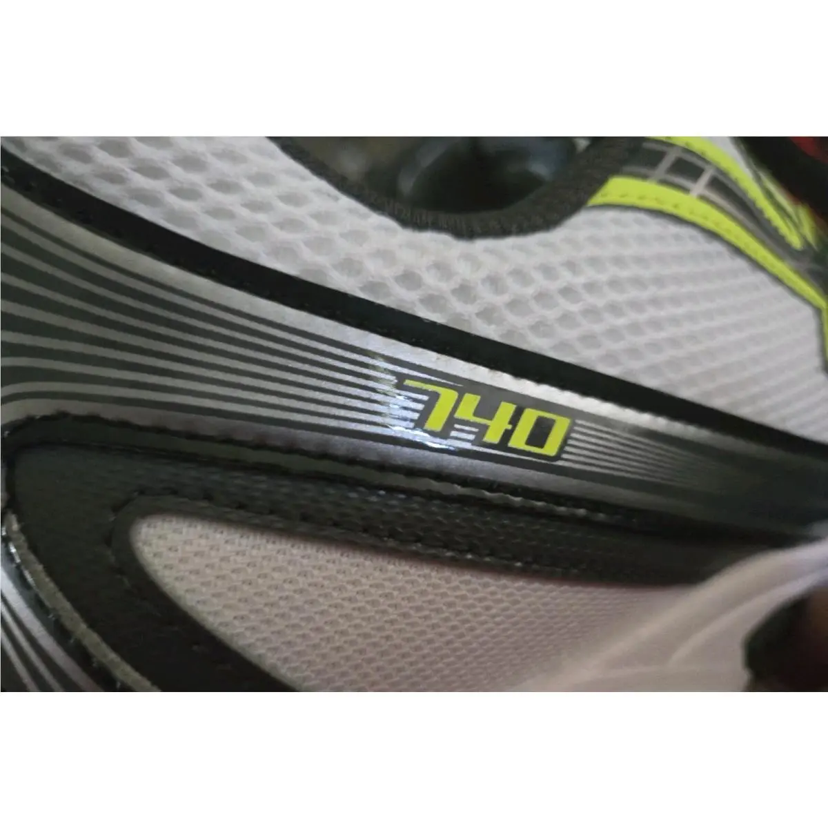 New Balance shoes - New Balance 740 - U740452 - WHITE with ALKALINE GREEN 6