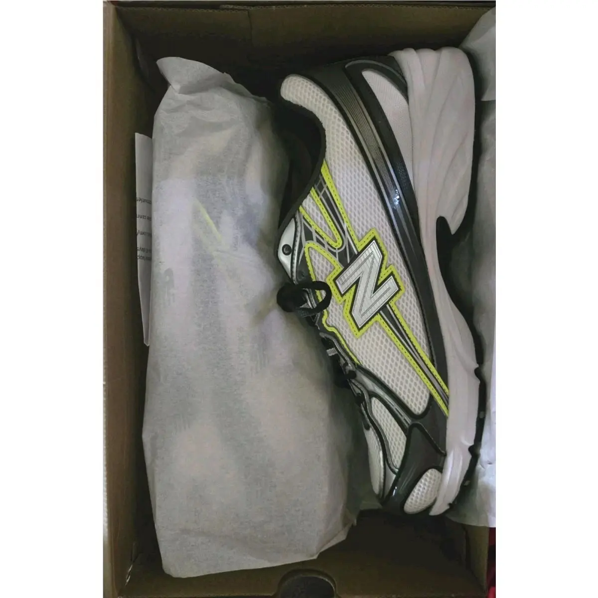 New Balance shoes - New Balance 740 - U740452 - WHITE with ALKALINE GREEN 7