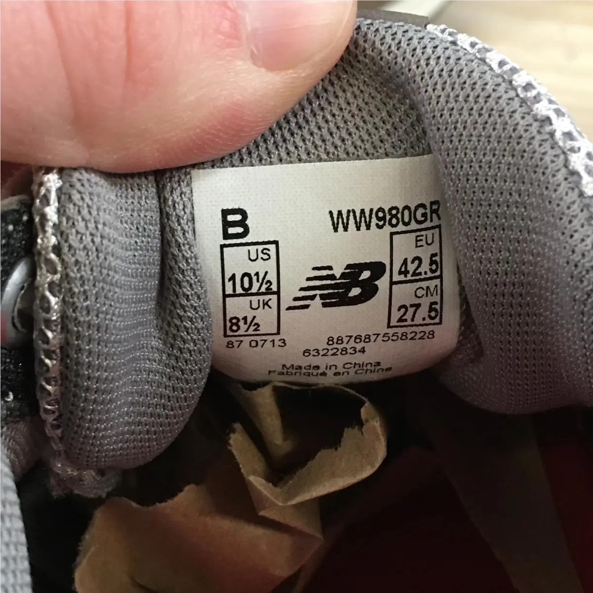 New Balance shoes - New Balance 980 - WW980GR - Brown 12