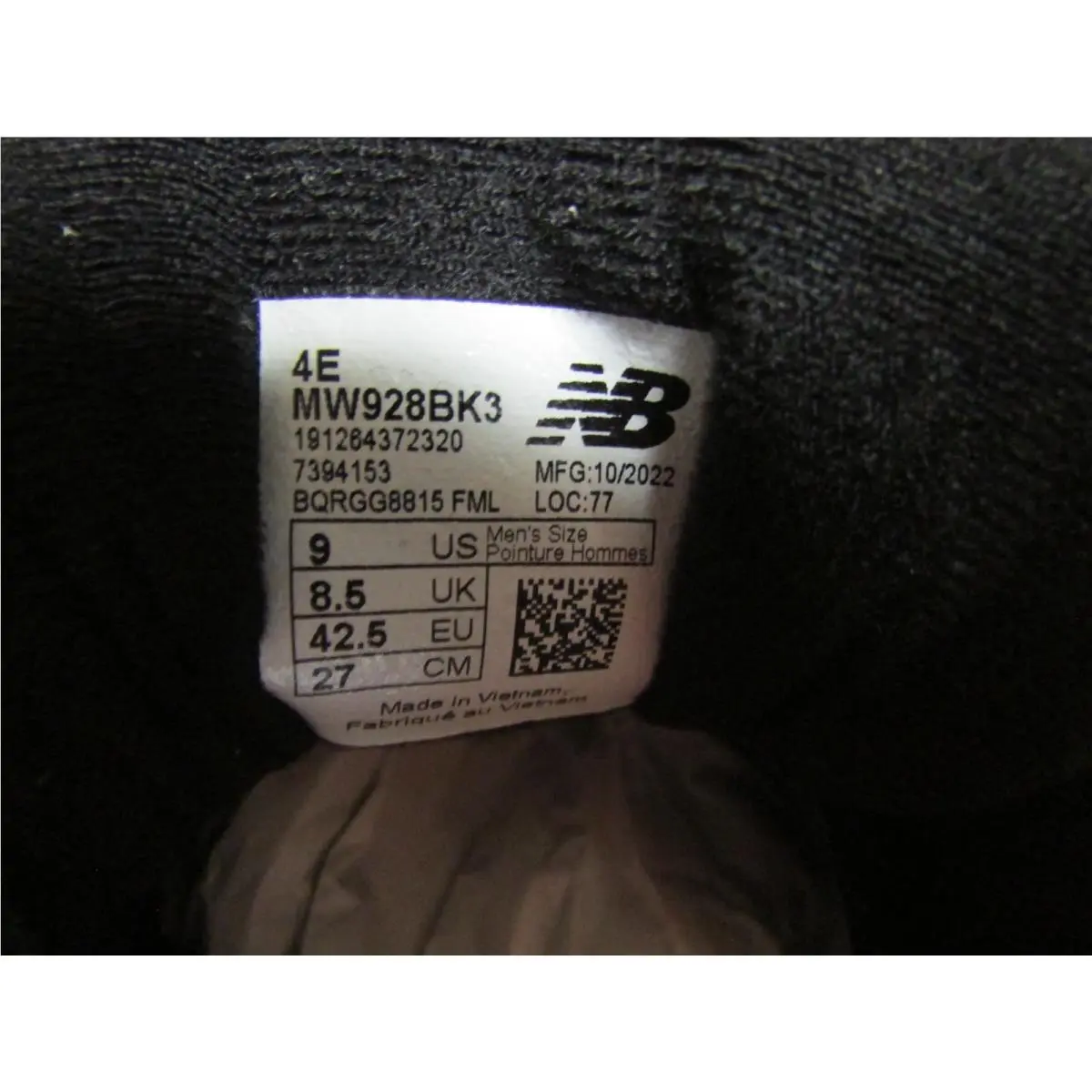 New Balance shoes - Black 1