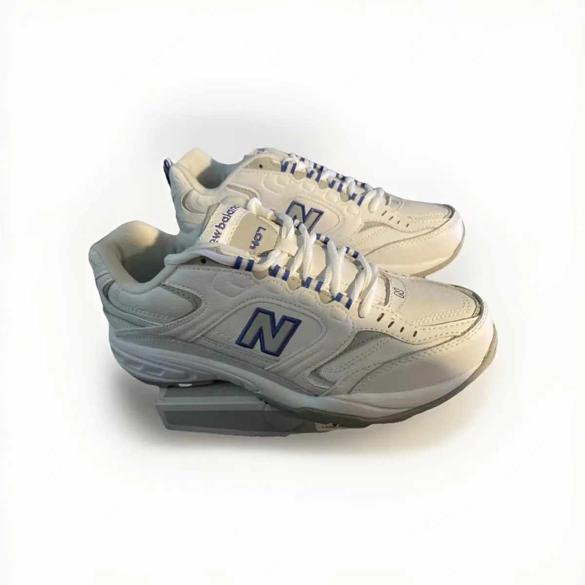 New Balance shoes - New Balance WX407BL - WX407BL - White, Manufacturer: Silver, Aqua 2