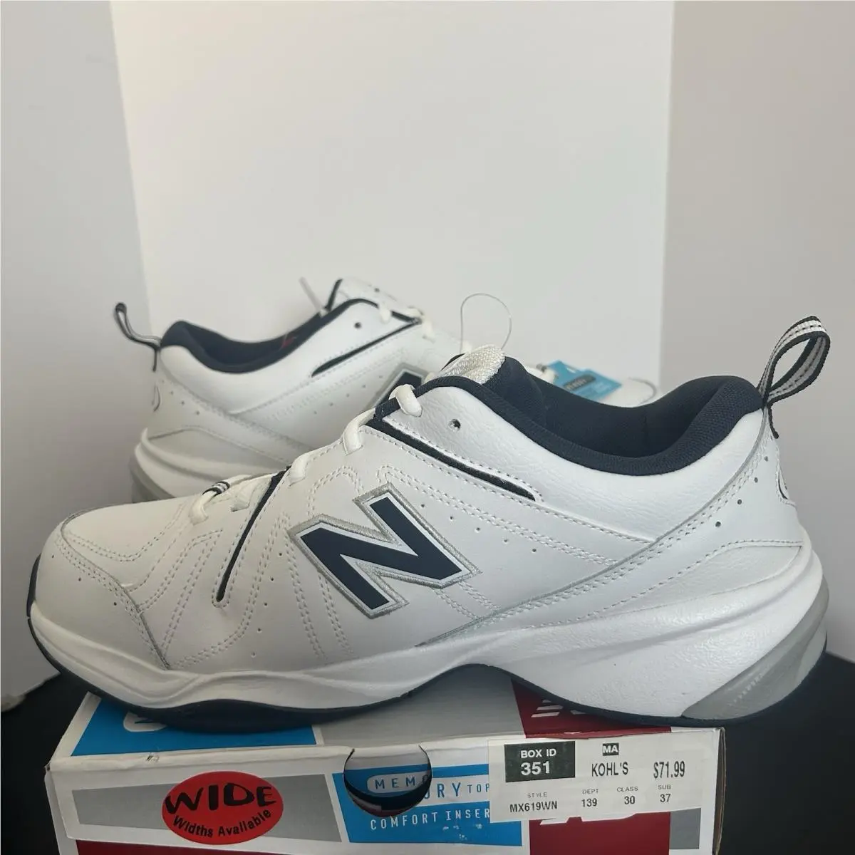 New Balance shoes - New Balance Cross - Cross - MX619WN - White 8