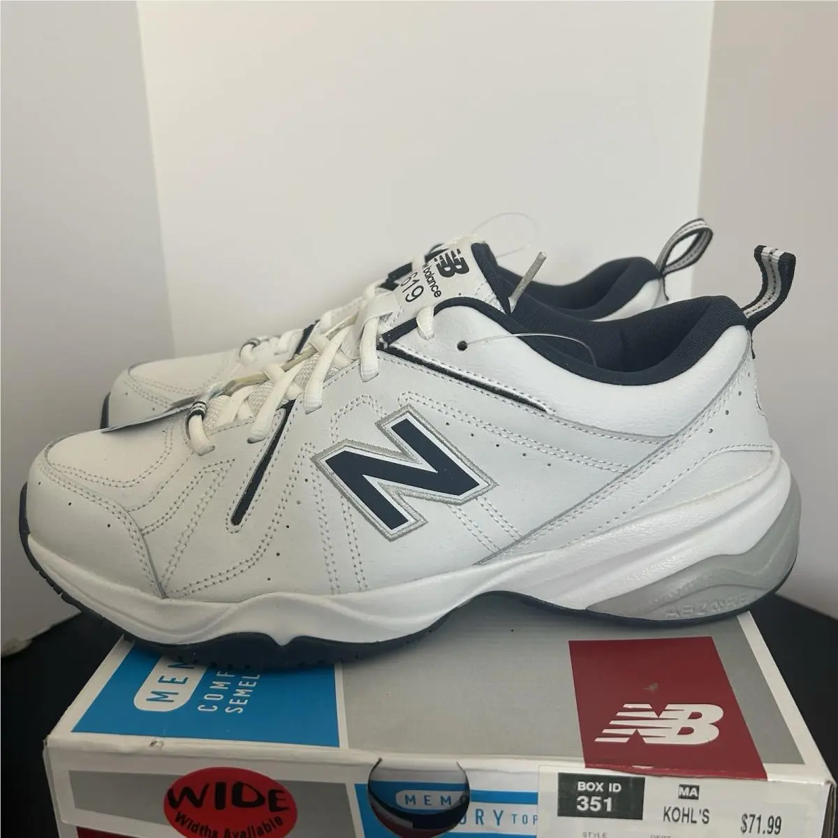 New Balance shoes - New Balance Cross - Cross - MX619WN - White 3