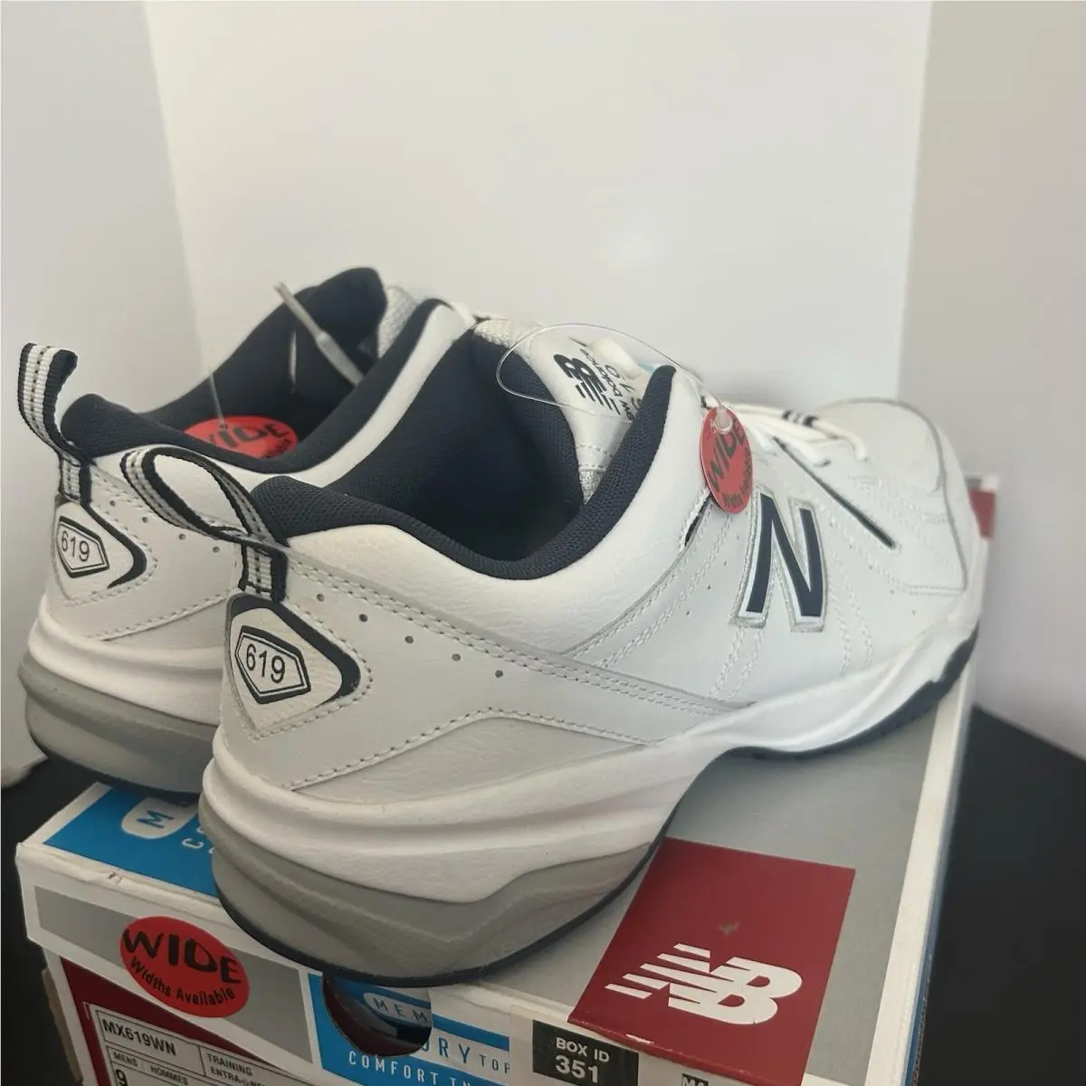 New Balance shoes - New Balance Cross - Cross - MX619WN - White 5